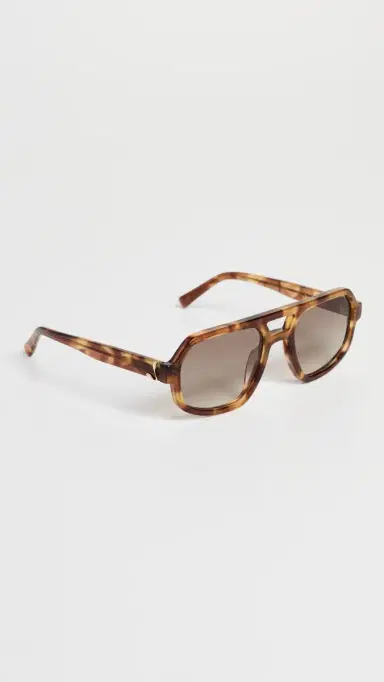 Luv Lou The Banks Sunglasses Caramel Tort One Size | Thumbnail 4 Luv Lou The Banks Sunglasses Caramel Tort One Size | Thumbnail 4