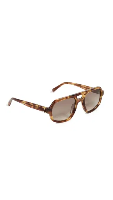 Luv Lou The Banks Sunglasses Caramel Tort One Size | Thumbnail 6 Luv Lou The Banks Sunglasses Caramel Tort One Size | Thumbnail 6