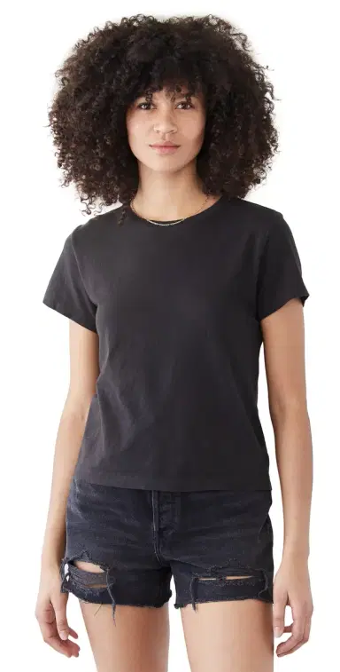 RE/DONE The Classic Tee Washed Black | Thumbnail 1 RE/DONE The Classic Tee Washed Black | Thumbnail 1