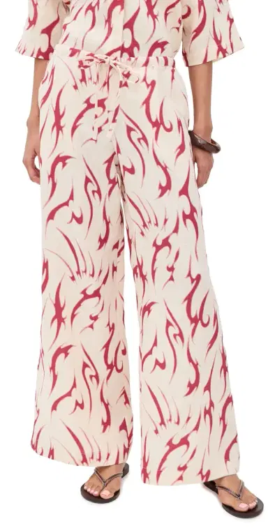 OAS Tribalo Luma Trousers Red | Thumbnail 1 OAS Tribalo Luma Trousers Red | Thumbnail 1