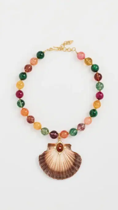 Brinker + Eliza Electric Bloom Necklace Bright Multi | Thumbnail 2 Brinker + Eliza Electric Bloom Necklace Bright Multi | Thumbnail 2