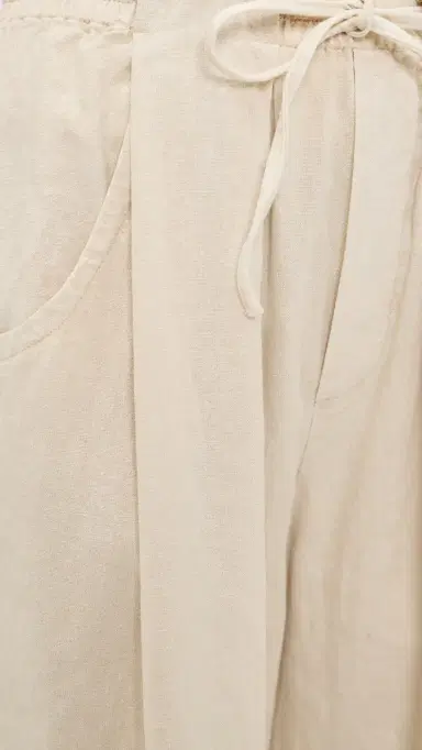 Free People Chambers Laid Back Pull On inen Pants Summer Sand | Thumbnail 6 Free People Chambers Laid Back Pull On inen Pants Summer Sand | Thumbnail 6