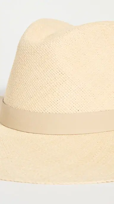 Brixton Harper Panama Straw Hat Catalina Sand | Thumbnail 4 Brixton Harper Panama Straw Hat Catalina Sand | Thumbnail 4