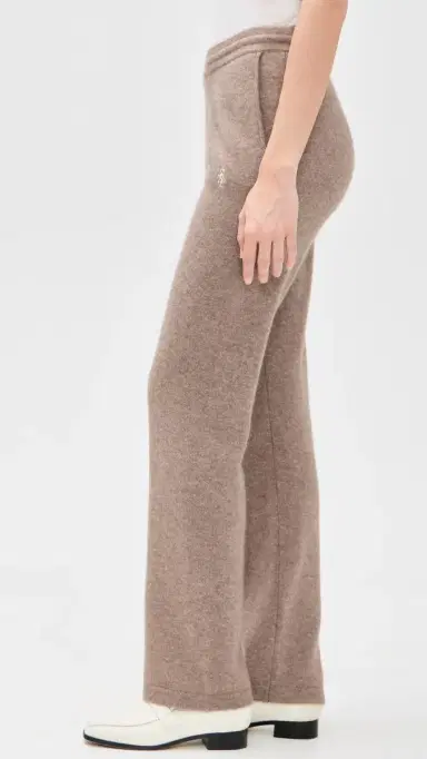 Sporty & Rich SRC Cashmere Trousers Tapioca | Thumbnail 4 Sporty & Rich SRC Cashmere Trousers Tapioca | Thumbnail 4