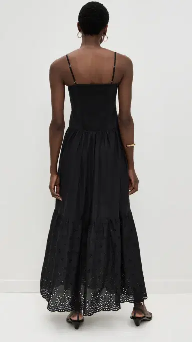 Playa Lucila Square Neck Maxi Dress Black | Thumbnail 3 Playa Lucila Square Neck Maxi Dress Black | Thumbnail 3