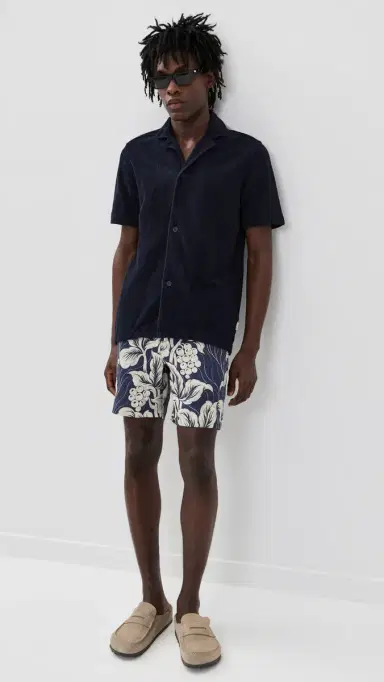 Orlebar Brown Howell Shirt Night Iris | Thumbnail 5 Orlebar Brown Howell Shirt Night Iris | Thumbnail 5