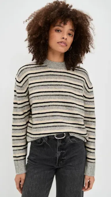 Pistola Hanna Sweater Grey White Stripe | Thumbnail 2 Pistola Hanna Sweater Grey White Stripe | Thumbnail 2