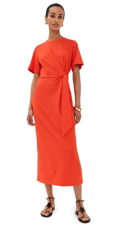 LE BOP Gwen Dress Tomato S | Thumbnail 1 LE BOP Gwen Dress Tomato S | Thumbnail 1