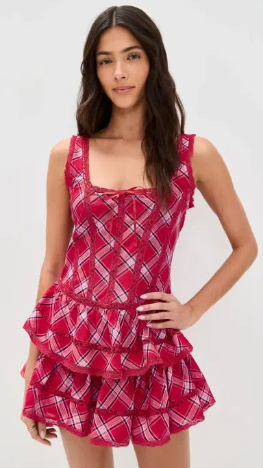 LoveShackFancy Torres Dress Cherry Jubilee | Thumbnail 2 LoveShackFancy Torres Dress Cherry Jubilee | Thumbnail 2
