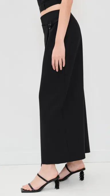St. Agni Tailored Wool Wrap Skirt Black | Thumbnail 4 St. Agni Tailored Wool Wrap Skirt Black | Thumbnail 4