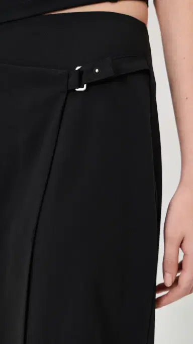 St. Agni Tailored Wool Wrap Skirt Black | Thumbnail 6 St. Agni Tailored Wool Wrap Skirt Black | Thumbnail 6