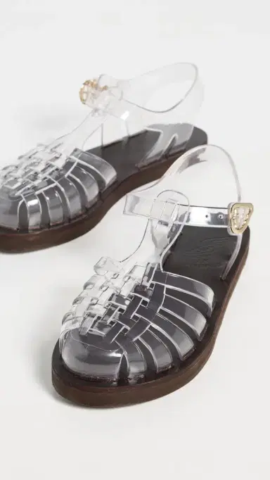 Ancient Greek Sandals Homeria Jelly Sandals Clear 39 | Thumbnail 5 Ancient Greek Sandals Homeria Jelly Sandals Clear 39 | Thumbnail 5
