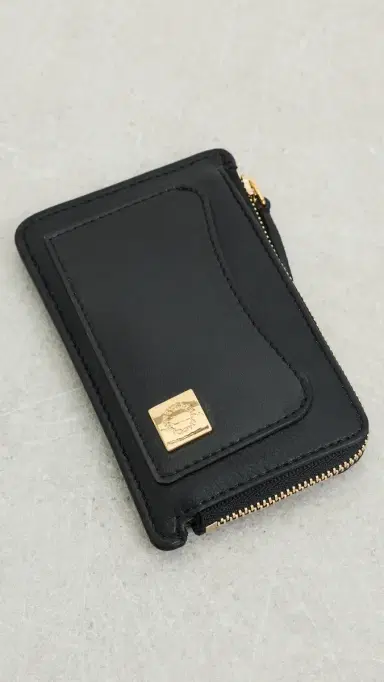 Stella McCartney Ryder Zip Card Holder Black One Size | Thumbnail 4 Stella McCartney Ryder Zip Card Holder Black One Size | Thumbnail 4