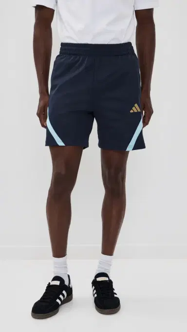 adidas House of Tiro Nations Track Shorts 7 Night Navy/Ice Blue/White Blue | Thumbnail 2 adidas House of Tiro Nations Track Shorts 7 Night Navy/Ice Blue/White Blue | Thumbnail 2