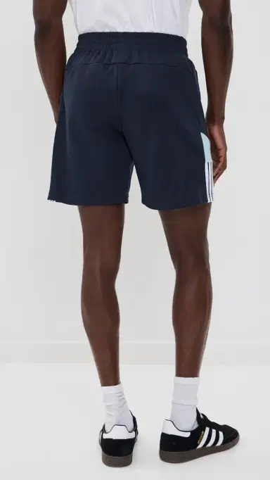 adidas House of Tiro Nations Track Shorts 7 Night Navy/Ice Blue/White Blue | Thumbnail 3 adidas House of Tiro Nations Track Shorts 7 Night Navy/Ice Blue/White Blue | Thumbnail 3