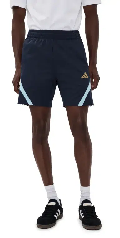 adidas House of Tiro Nations Track Shorts 7 Night Navy/Ice Blue/White Blue | Thumbnail 1 adidas House of Tiro Nations Track Shorts 7 Night Navy/Ice Blue/White Blue | Thumbnail 1