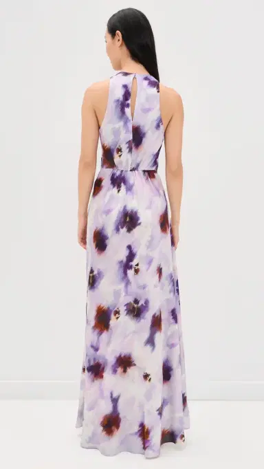 A.L.C. A. L.C. Skylar Gown Lilac Multi 4 | Thumbnail 3 A.L.C. A. L.C. Skylar Gown Lilac Multi 4 | Thumbnail 3
