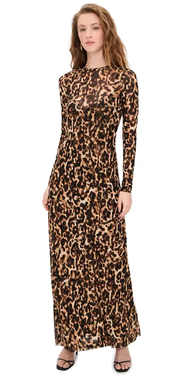 Paola Dress Winter Animal Paola Dress Winter Animal