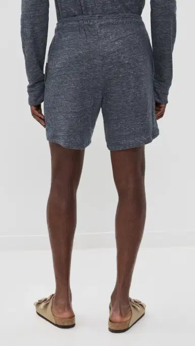 Onia Terry Linen Shorts 6 Washed Navy | Thumbnail 3 Onia Terry Linen Shorts 6 Washed Navy | Thumbnail 3