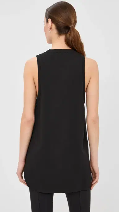 WARDROBE.NYC WARDROBE. NYC Oversize Mini Tank Black | Thumbnail 3 WARDROBE.NYC WARDROBE. NYC Oversize Mini Tank Black | Thumbnail 3