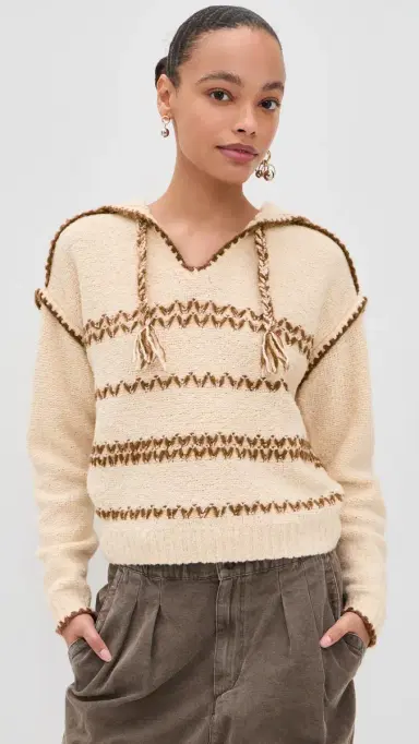 Isabel Marant Étoile Romera Sweater Ecru/Bronze | Thumbnail 2 Isabel Marant Étoile Romera Sweater Ecru/Bronze | Thumbnail 2