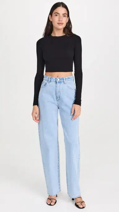 Cotton Citizen Verona Crop Shirt Jet Black | Thumbnail 5 Cotton Citizen Verona Crop Shirt Jet Black | Thumbnail 5