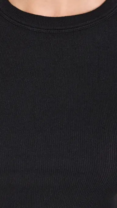 Cotton Citizen Verona Crop Shirt Jet Black | Thumbnail 6 Cotton Citizen Verona Crop Shirt Jet Black | Thumbnail 6