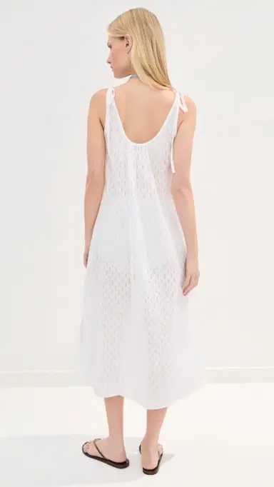 LE BOP Skylar Eyelet Maxi Dress White | Thumbnail 4 LE BOP Skylar Eyelet Maxi Dress White | Thumbnail 4