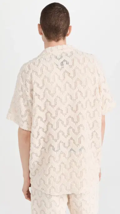 OAS Atlas Cuba Crochet Shirt Off White | Thumbnail 4 OAS Atlas Cuba Crochet Shirt Off White | Thumbnail 4