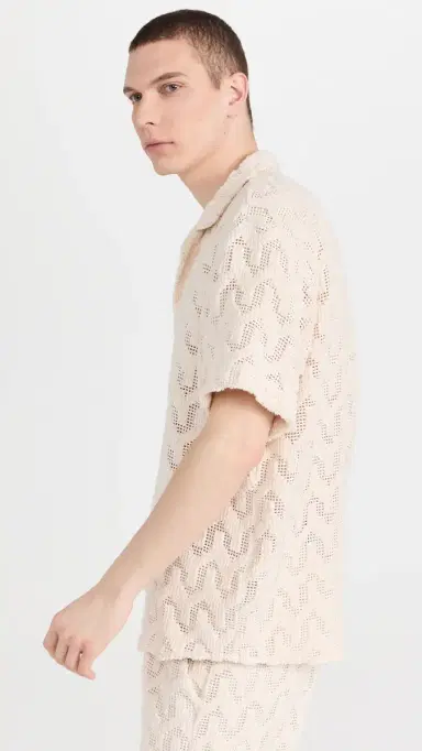 OAS Atlas Cuba Crochet Shirt Off White | Thumbnail 5 OAS Atlas Cuba Crochet Shirt Off White | Thumbnail 5