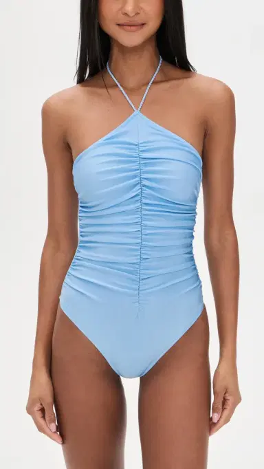 Solid & Striped The Mina One Piece Blue agoon | Thumbnail 5 Solid & Striped The Mina One Piece Blue agoon | Thumbnail 5
