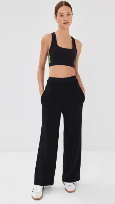 Varley The Petite Wide Leg Pant 28'' Black | Thumbnail 5 Varley The Petite Wide Leg Pant 28'' Black | Thumbnail 5