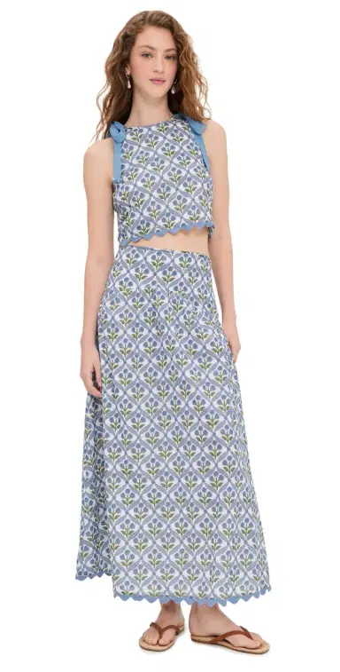 Saylor Marleigh Top and kirt et Cornflower | Thumbnail 1 Saylor Marleigh Top and kirt et Cornflower | Thumbnail 1