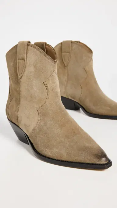 Isabel Marant Dewina Booties Taupe | Thumbnail 5 Isabel Marant Dewina Booties Taupe | Thumbnail 5