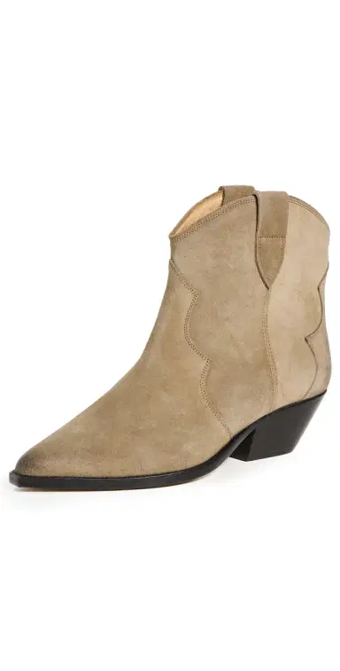 Isabel Marant Dewina Booties Taupe | Thumbnail 1 Isabel Marant Dewina Booties Taupe | Thumbnail 1