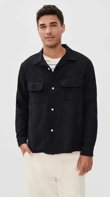 Knickerbocker Penny Loom Shirt Black Black | Thumbnail 2 Knickerbocker Penny Loom Shirt Black Black | Thumbnail 2