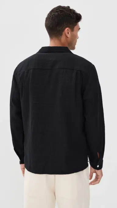 Knickerbocker Penny Loom Shirt Black Black | Thumbnail 3 Knickerbocker Penny Loom Shirt Black Black | Thumbnail 3