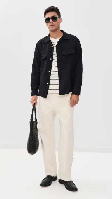 Knickerbocker Penny Loom Shirt Black Black | Thumbnail 5 Knickerbocker Penny Loom Shirt Black Black | Thumbnail 5