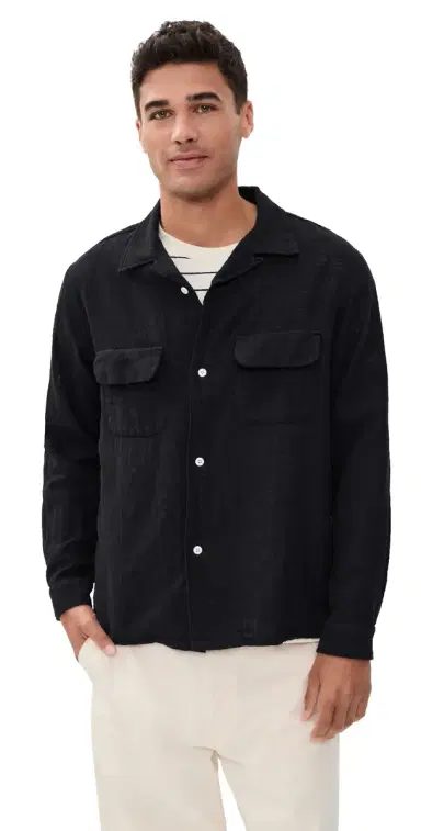Knickerbocker Penny Loom Shirt Black Black | Thumbnail 1 Knickerbocker Penny Loom Shirt Black Black | Thumbnail 1