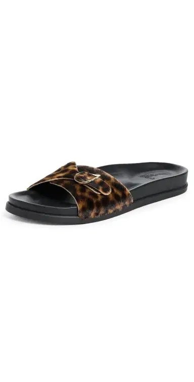 Ancient Greek Sandals Stoa Footbed Sandals Lynx | Thumbnail 1 Ancient Greek Sandals Stoa Footbed Sandals Lynx | Thumbnail 1