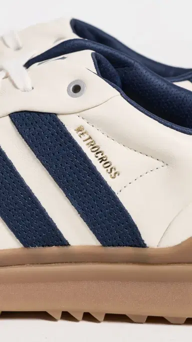 Adidas Golf Retrocross Gripmore Golf Shoes White/Collegiate Navy/Gum4 9 | Thumbnail 5 Adidas Golf Retrocross Gripmore Golf Shoes White/Collegiate Navy/Gum4 9 | Thumbnail 5
