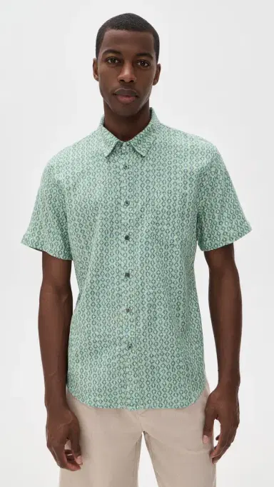 RAILS Carson Shirt Wavy Batik Aqua | Thumbnail 2 RAILS Carson Shirt Wavy Batik Aqua | Thumbnail 2