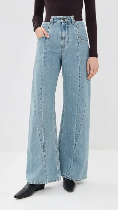 Maison Margiela Cutout Jeans Medium Blue Stone Wash | Thumbnail 2 Maison Margiela Cutout Jeans Medium Blue Stone Wash | Thumbnail 2