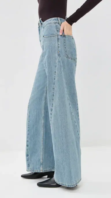 Maison Margiela Cutout Jeans Medium Blue Stone Wash | Thumbnail 4 Maison Margiela Cutout Jeans Medium Blue Stone Wash | Thumbnail 4