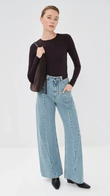 Maison Margiela Cutout Jeans Medium Blue Stone Wash | Thumbnail 5 Maison Margiela Cutout Jeans Medium Blue Stone Wash | Thumbnail 5