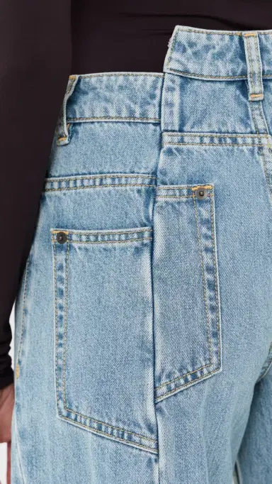 Maison Margiela Cutout Jeans Medium Blue Stone Wash | Thumbnail 6 Maison Margiela Cutout Jeans Medium Blue Stone Wash | Thumbnail 6