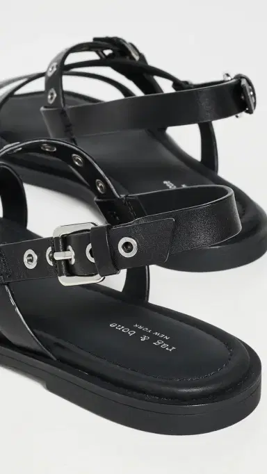 rag & bone Harlow Sandals Black | Thumbnail 4 rag & bone Harlow Sandals Black | Thumbnail 4