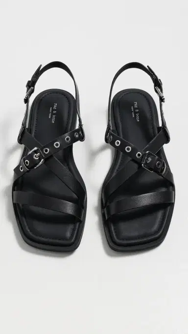 rag & bone Harlow Sandals Black | Thumbnail 5 rag & bone Harlow Sandals Black | Thumbnail 5