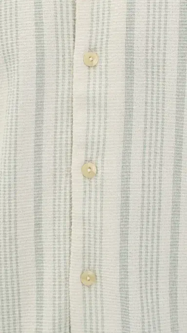 Faherty Oasis Knit Camp hirt age Beach tripe | Thumbnail 6 Faherty Oasis Knit Camp hirt age Beach tripe | Thumbnail 6