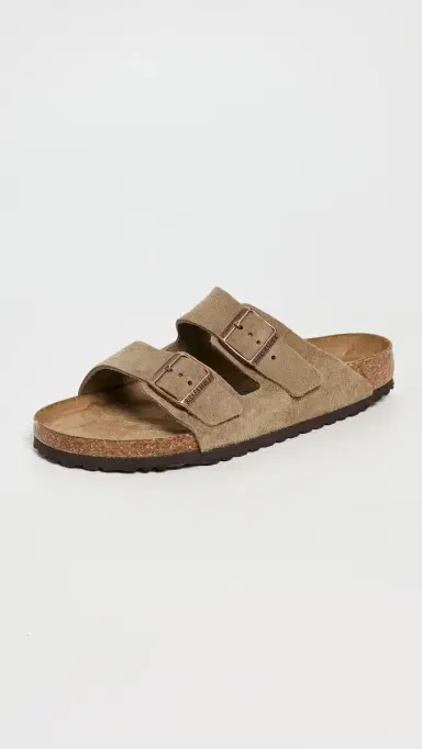 Birkenstock Soft Arizona Suede Sandals Taupe 45 | Thumbnail 2 Birkenstock Soft Arizona Suede Sandals Taupe 45 | Thumbnail 2
